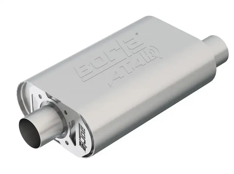 Borla 400850 Atak Crate Muffler – Performance Exhaust For Small-Block Chevy V8S (283/327/350) 1