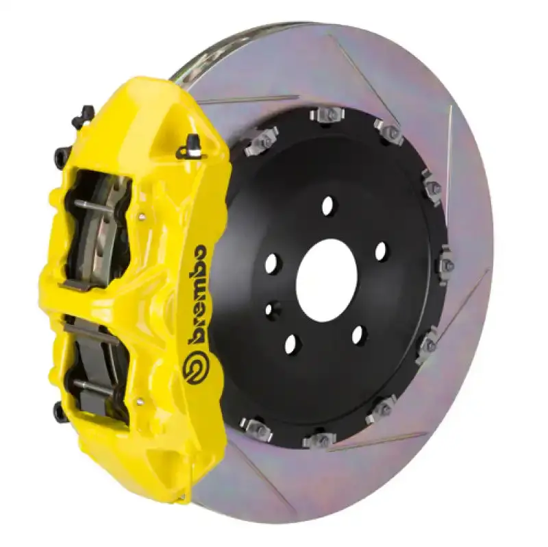 Brembo Gt Big Brake Kit For Bmw 5-Series (2004–2010, Excl. Xdrive/M5) – Front Slotted Rotors & 6-Piston Calipers 1