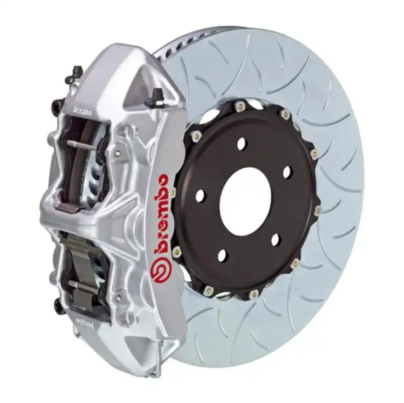 Brembo Gt Big Brake Kit – Front 6-Piston Calipers & Slotted 350X34Mm Two-Piece Rotors For 2012–2013 Volkswagen Golf R Mk6 1