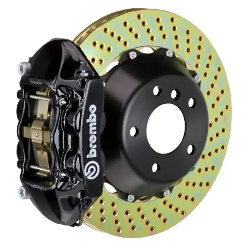 Brembo Gt Big Brake Kit – Rear Drilled Rotors (380X28Mm) & 4-Piston Calipers For 2011–2012 Bmw 1M 1