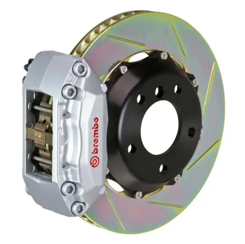 Brembo Gt Brake Kit – Front 4-Piston Calipers & Slotted 328X28Mm Two-Piece Rotors For 2011–2016 Honda Cr-Z 1