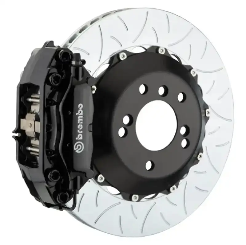 Brembo Gt Rear Big Brake Kit For Bmw Z8 (E52) – 4-Piston Calipers, 345X28Mm Two-Piece Slotted Rotors, Red Finish 1