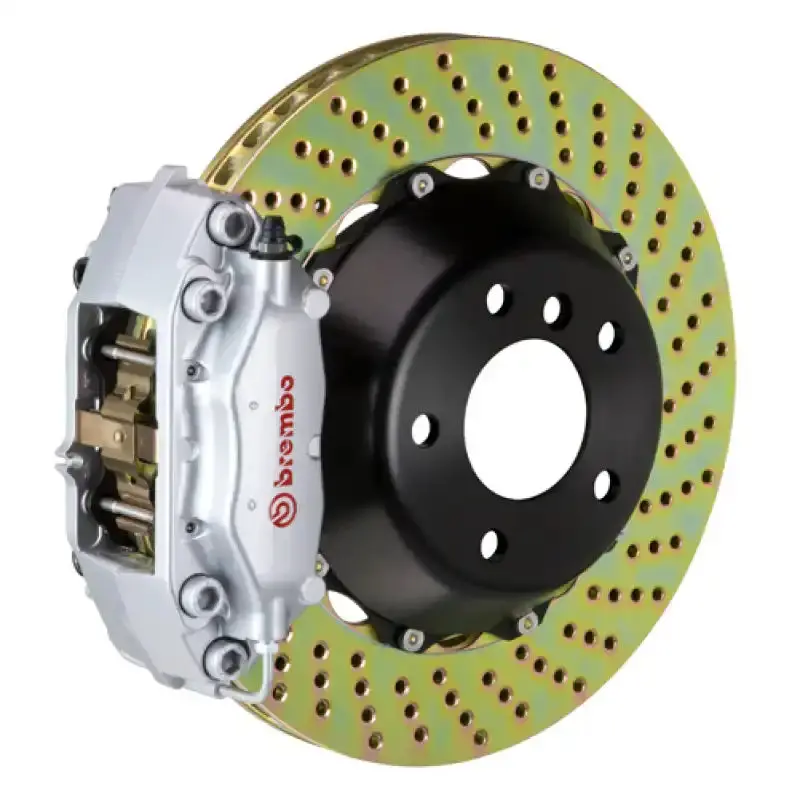 Brembo Rear Big Brake Kit – Drilled Two-Piece Rotors (345X28Mm) For 2012–2016 Porsche 987 Boxster/Cayman 1