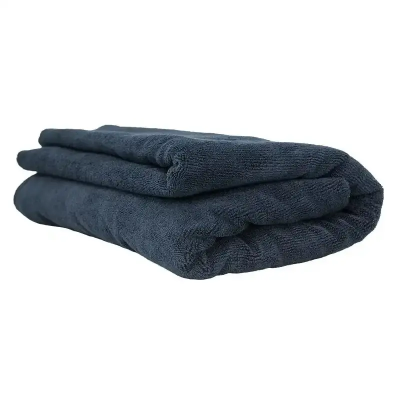Chemical Guys Elegant Edgeless Microfiber Towel – 51" X 30", Black (Pack Of 12) 1