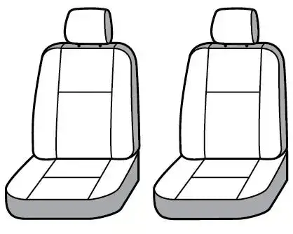 Covercraft Polycotton Seatsaver – Custom-Fit Front Seat Cover 1
