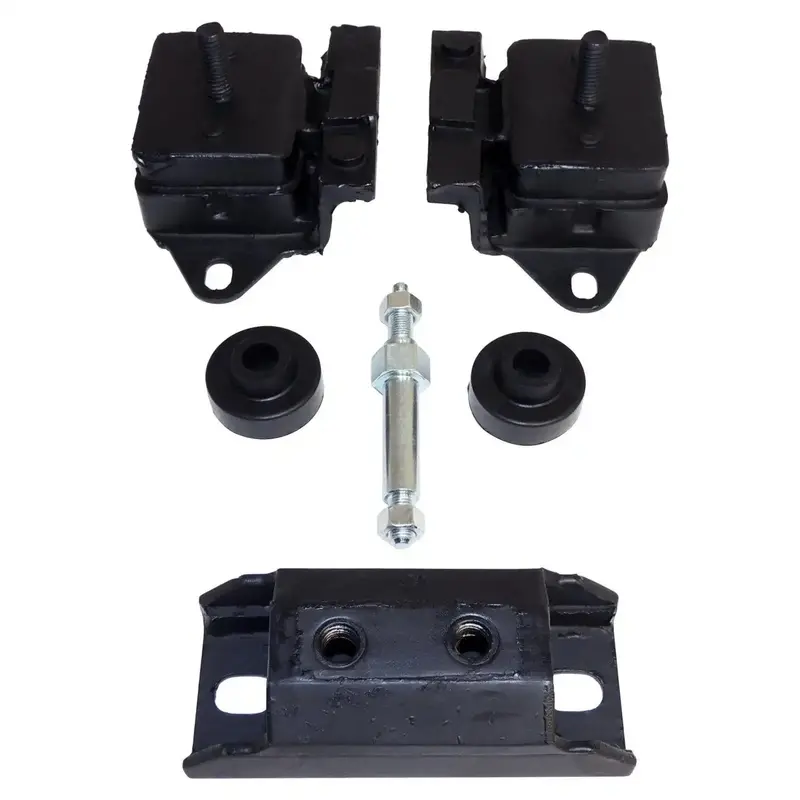Crown Automotive 8128488K Engine And Transmission Mount Kit – Compatible With Jeep 4.2L Inline-Six Engines 1