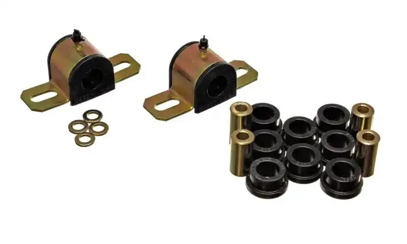 Energy Suspension 22Mm Black Sway Bar Bushing Kit 1