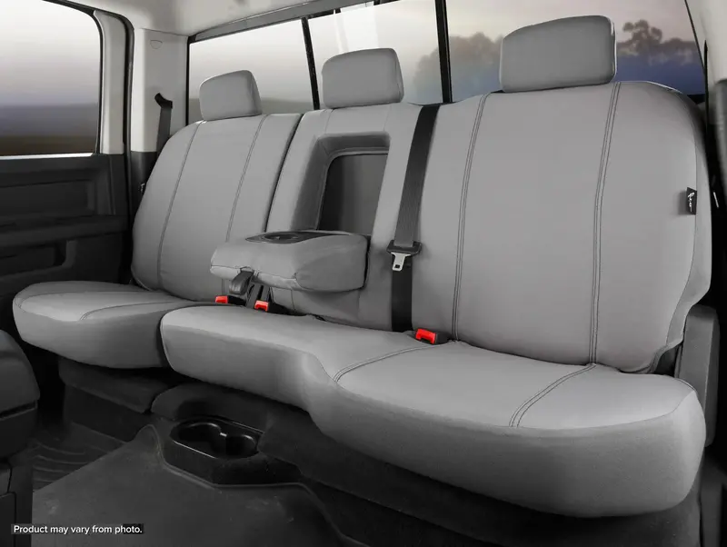 Fia Sp82-63 Gray Custom-Fit Rear Seat Protector – Sp80 Series Poly-Cotton Blend 1