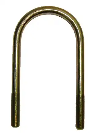 Heavy-Duty 1/2"-20 X 6.5" Grade 5 U-Bolt For Automotive And Trailer Applications 1
