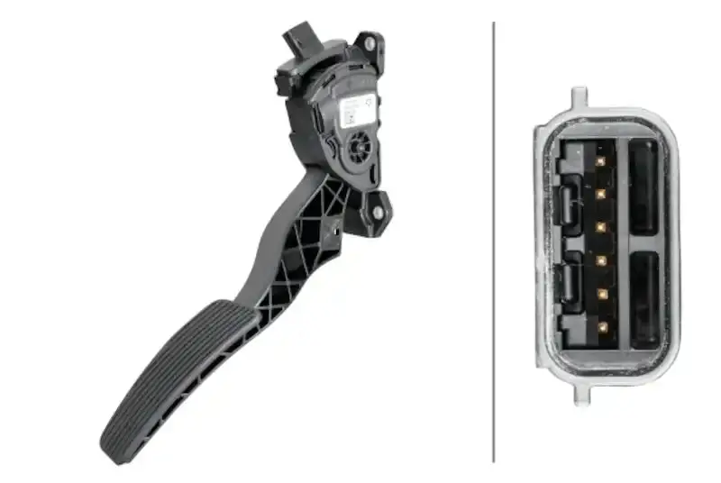 Hella 933966711 Accelerator Pedal Position Sensor – Oem-Quality Throttle Input Module 1