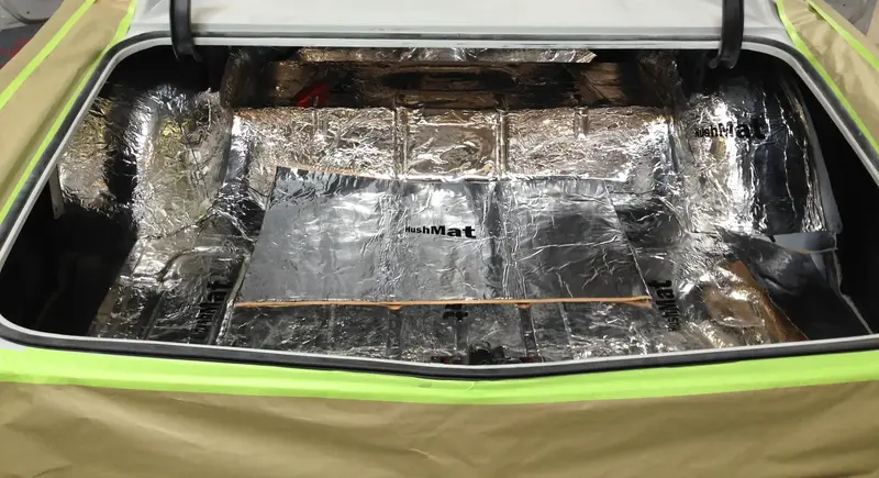 Hushmat Trunk Sound Deadening Kit – Full Coverage Insulation System 1