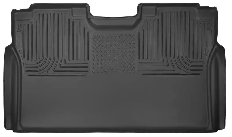 Husky Liners Weatherbeater Full-Coverage Second-Row Floor Liner For Ford Super Duty & F-150 1