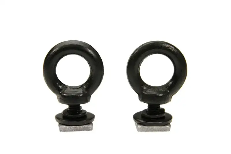 Inno Iop52 Powder-Coated Black Steel Tie-Down Anchor Eye Bolts – Set Of 2 For T-Slot Roof Racks 1