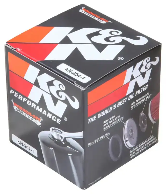 K&N Kn-204-1 Canister Oil Filter – Engineered For Powersports Applications 1