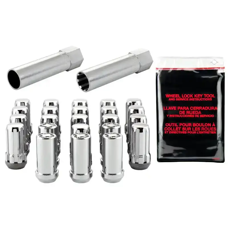 Mcgard Chrome Splinedrive Wheel Lock Kit For Jeep – 23-Piece Set (18 Lugs + 5 Locks) 1