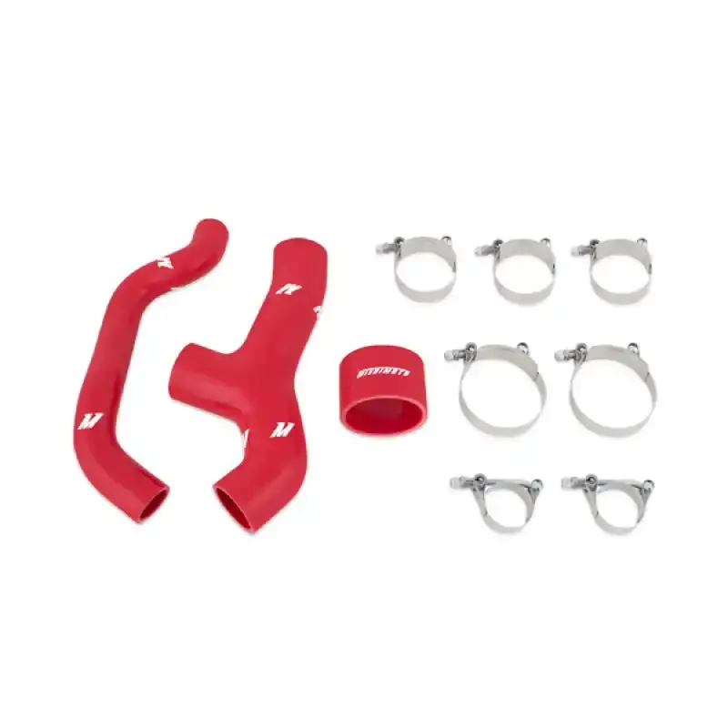 Mishimoto Red Silicone Intercooler Hose Kit For 2006–2007 Subaru Wrx 1