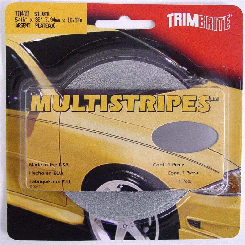 Multi-Strip Metallic Tape – 5/16-Inch Width × 36-Inch Length, Silver Finish 1