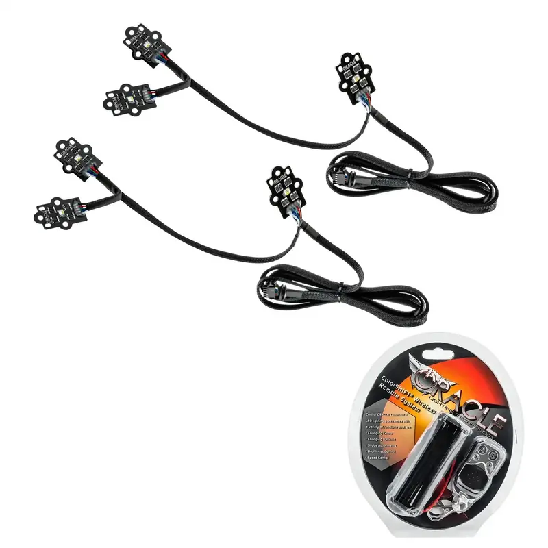 Oracle Lighting 1287-330 Colorshift Rgb+W Headlight Drl Kit – Full-Spectrum Dynamic Lighting 1
