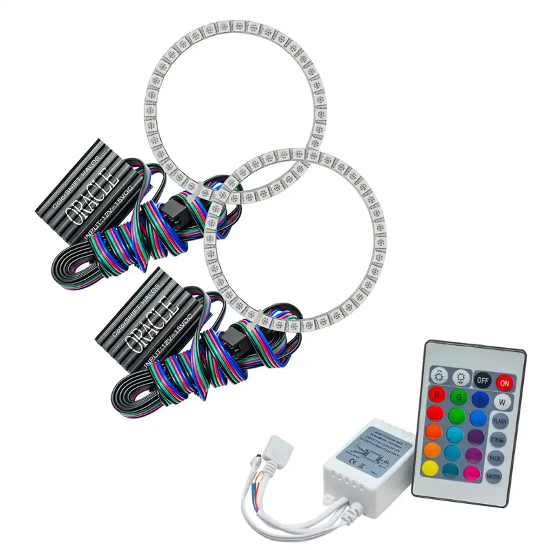 Oracle Lighting Colorshift Halo Kit – Plug-And-Play Led Ring System (Model 1300-504) 1