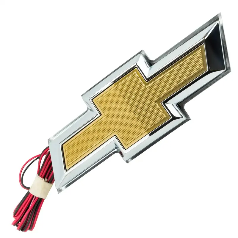 Oracle Red Led Illuminated Rear Bowtie Emblem For Chevrolet Vehicles 1