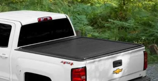Pace Edwards Ultragroove Retractable Tonneau Cover – Black Canister & Rail System 1