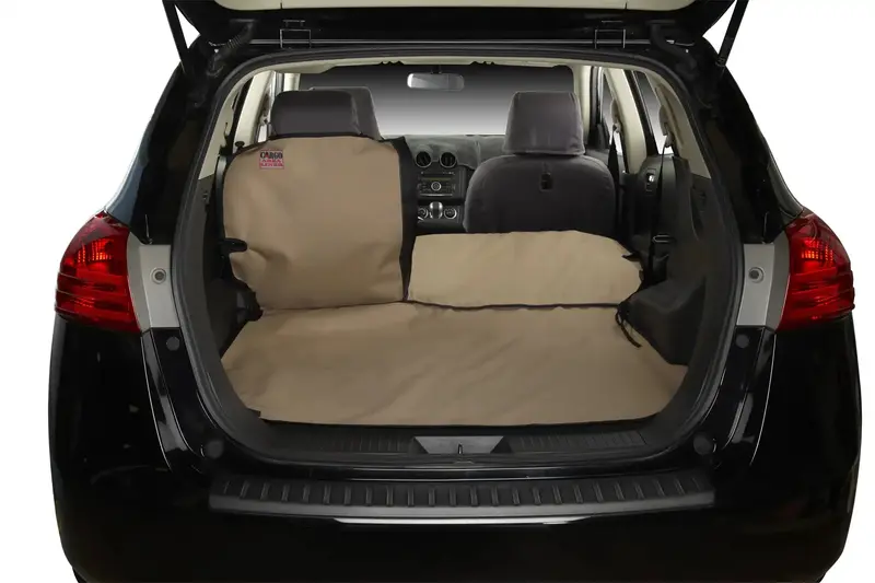 Precisionfit Cargo Area Liner – Tan Custom Molded Trunk Protector 1