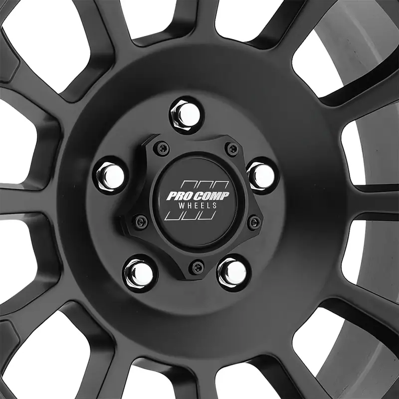 Pro Comp 5034-8973 Rockwell Series 34 Off-Road Wheel – Aggressive Matte Black Finish 1