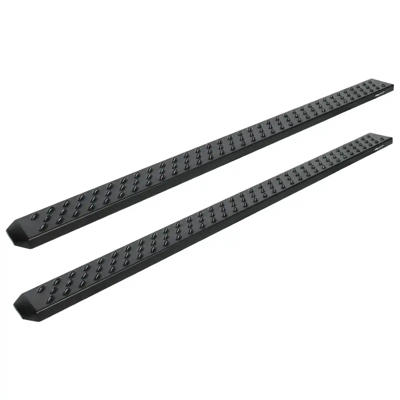 Raptor Series 2104-0133Bt Sawtooth Slide Boards – 6.5" Black Textured Aluminum For 2022–2024 Toyota Tundra Double Cab 1