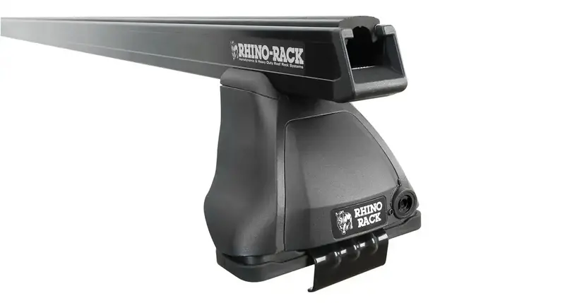 Rhino-Rack Heavy-Duty 2-Bar Roof Rack – 2500 Series, Black (Ja4827) 1