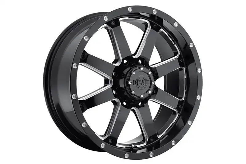 Rough Country Gear Alloy Series Big Block Wheel – 17X9 Inch, 5X120Mm Bolt Pattern 1