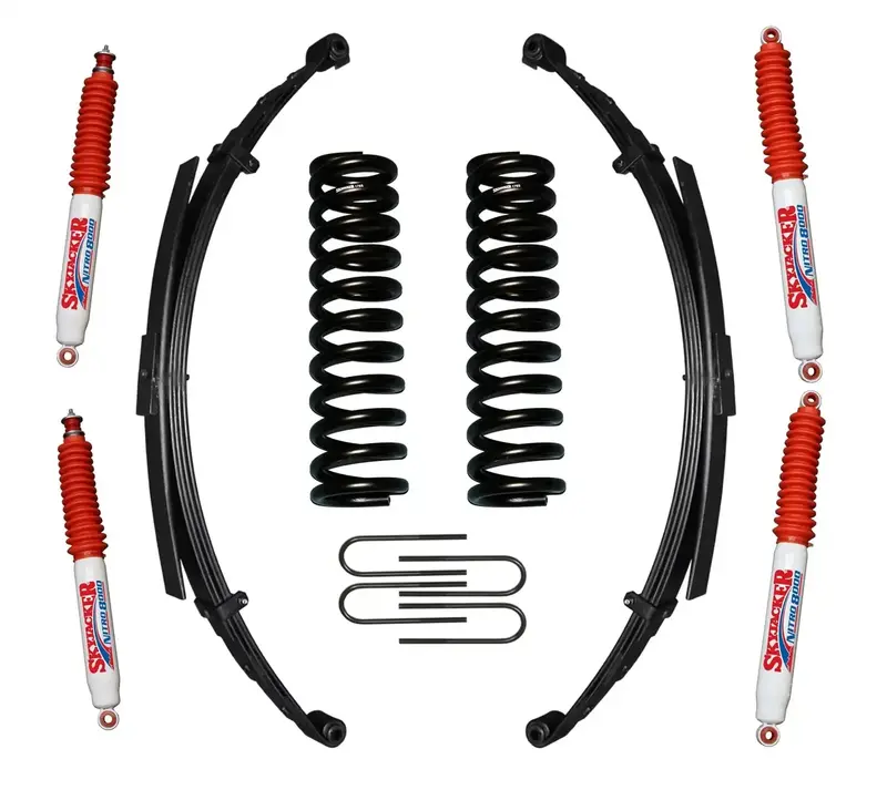 Skyjacker 7-Inch Lift Kit With Extended Brackets – Designed For 1966–1977 Ford Broncos 1