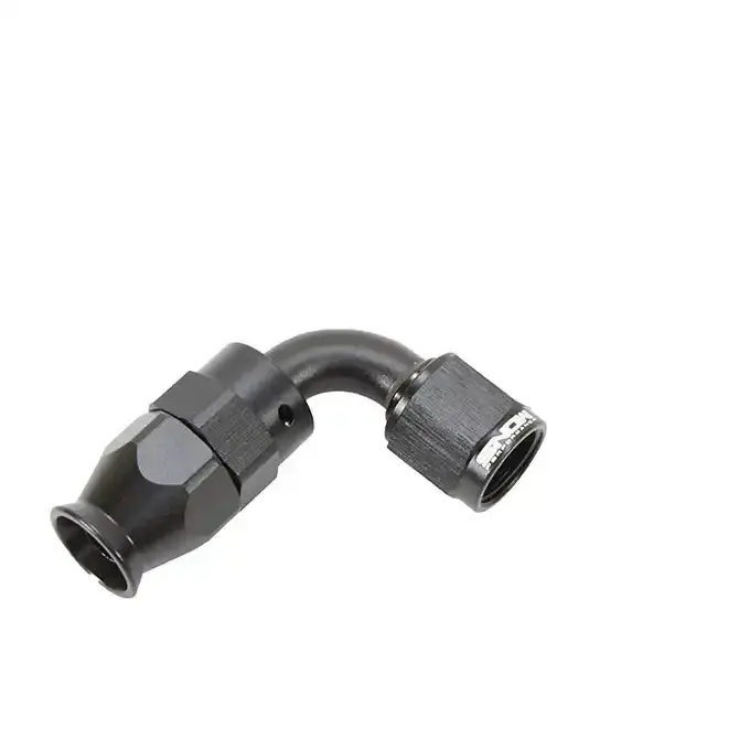 Snow Performance Snf-60690 – Black -6 An 90° Ptfe Hose Fitting 1