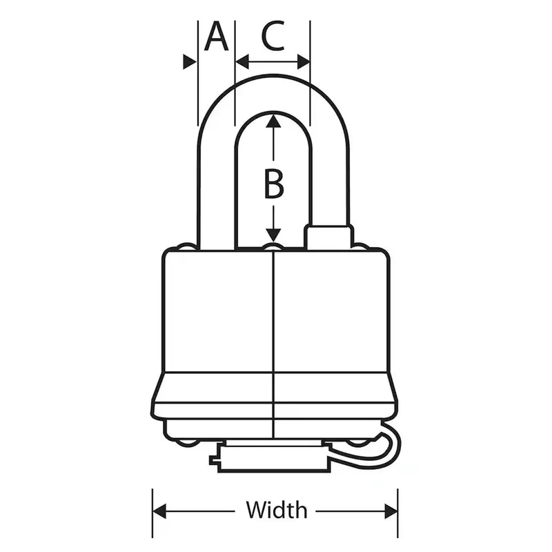 Three-Pack Color-Coded Padlock Set – Blue-Shelled Security Locks 1