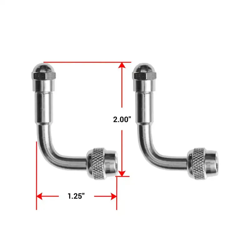 Two-Piece 90-Degree Valve Extension Kit – Universal Installation Accessory 1