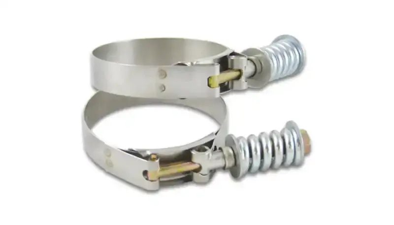 Vibrant Ss T-Bolt Clamp Set – 2-Pack For 2.75" Id Couplings (2.94–3.24" Od) 1
