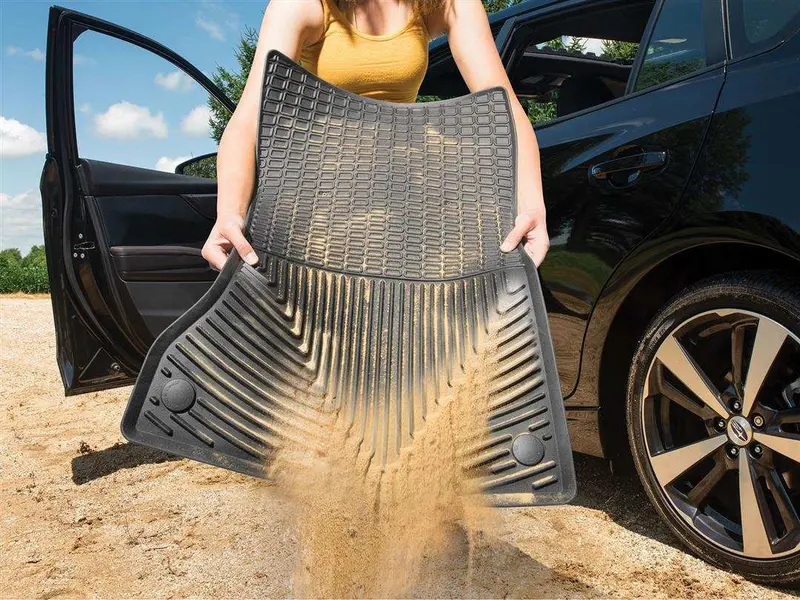 Weathertech W374 Front All-Weather Floor Mats – Precision-Cut, Custom Fit For Vehicle Interior 1