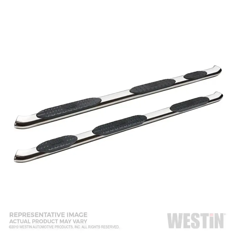 Westin Pro Traxx 5 Oval Nerf Step Bars – Double Cab / Extended Cab Fitment, Durable Steel Build 1