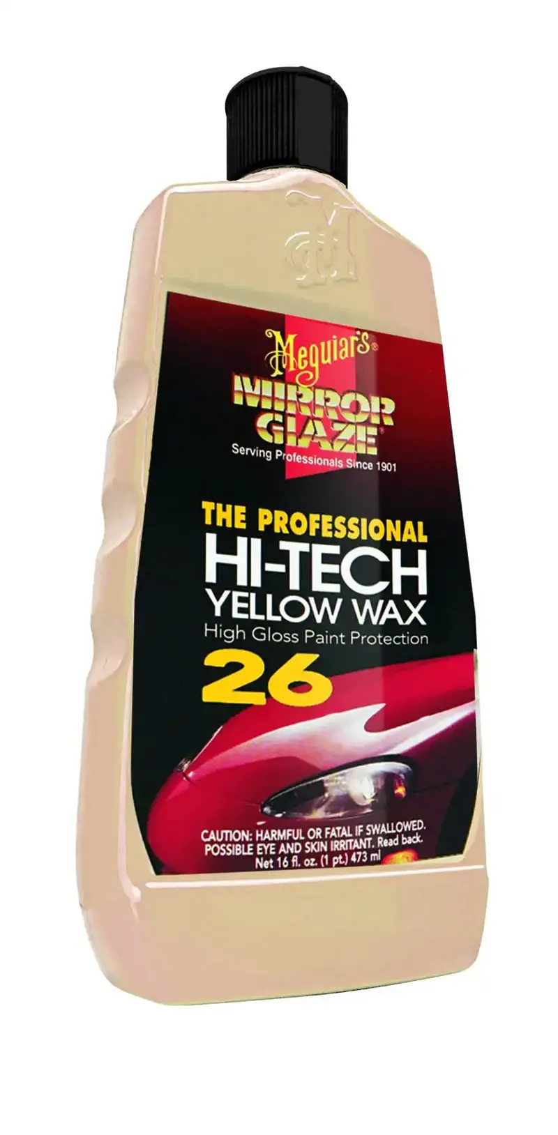 Yellow Wax-Based Liquid Cleaner – 16 Oz Bottle 1
